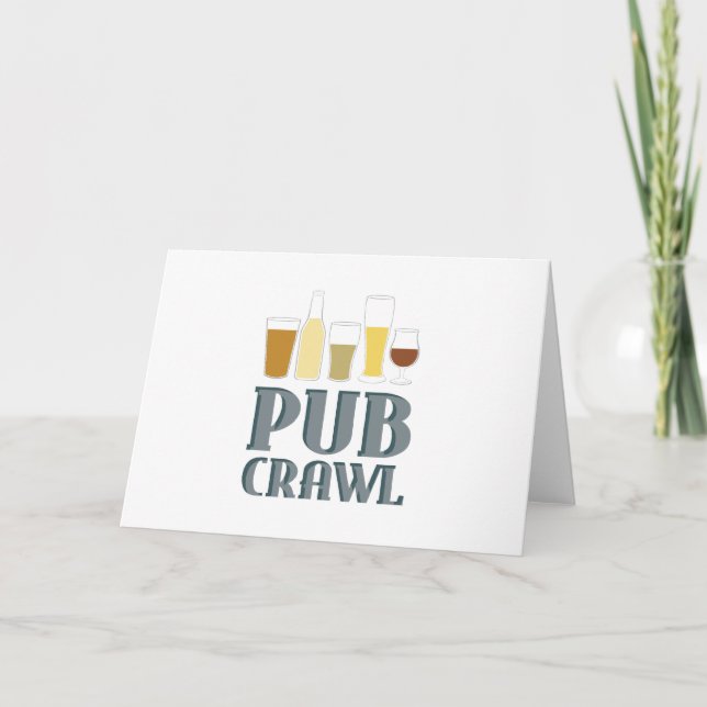 Pub Crawl Kort (Framsida)