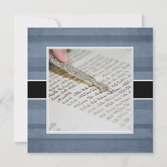 Pub eller Bat mitzvah meddelanden/inbjudningar Inbjudningar (Framsida)