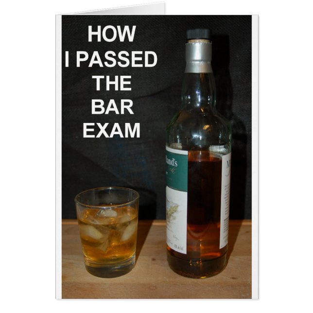 Pub Exam Hälsningskort (Framsidan)