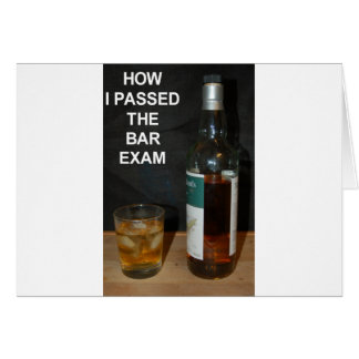 Pub Exam Hälsningskort