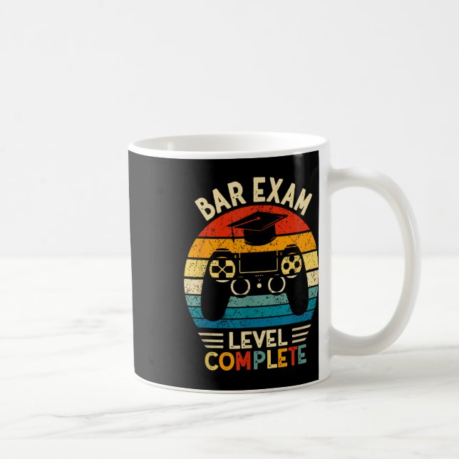 Pub Exam Level Complete Funny Lawyer Law School Gr Kaffemugg (Höger)