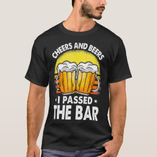 Pub Exam Shirt ger ost och öl har passerat T
