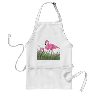 PUB FÖR KOCK-UT TIKI FÖR GÅRD FÖR FLAMINGOS F FÖRKLÄDE