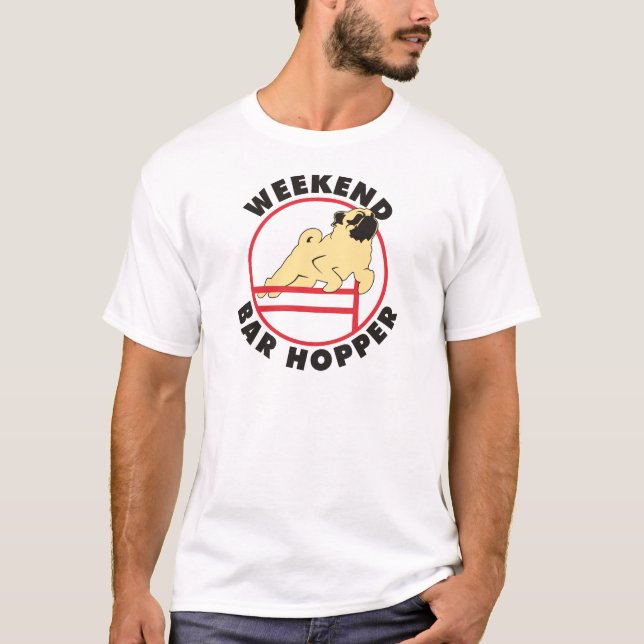PUB för mopsAgility CS398 Tee Shirt (Framsida)
