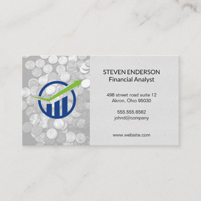 Pub Graph Financial | MYNT Visitkort (Framsida)