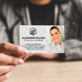 Pub Graph-Logotyp | Ekonomisk rådgivare Visitkort