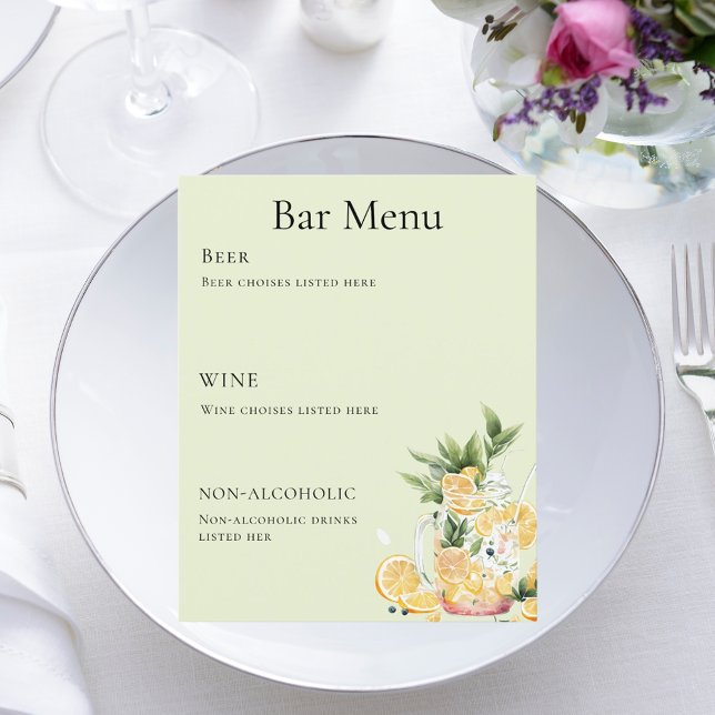 Pub-grönt-citonad Flygblad (Skapare uppladdad)