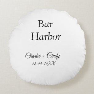 Pub Harbour bachelorette Party bridesmaid bröllop  Rund Kudde