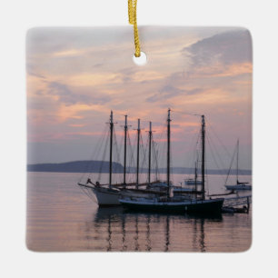 Pub Harbour Fraktaser i Sunrise II Julgransprydnad Keramik