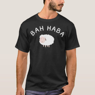 Pub Harbour Maine, Bah Haba Sheep Essential T-Shir T Shirt