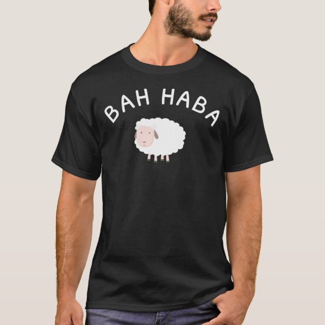 Pub Harbour Maine, Bah Haba Sheep Essential T-Shir T Shirt (Framsida)
