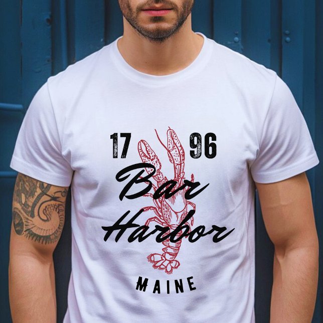 Pub Harbour Maine Lobster Classic T Shirt (Skapare uppladdad)