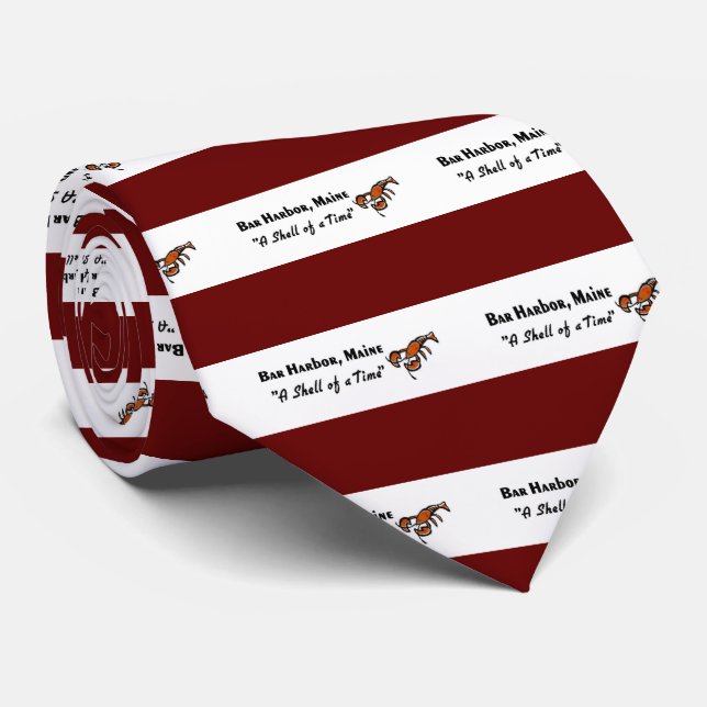 Pub Harbour, Maine Lobster Neck Tie Slips (Rullad)