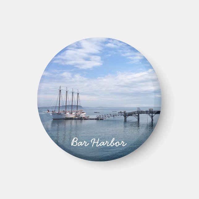 Pub Harbour, Maine Magnet (Framsidan)