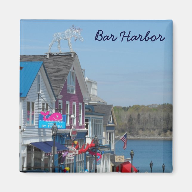Pub Harbour, Maine Magnet (Framsidan)