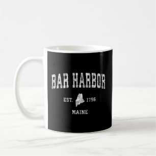 Pub Harbour Maine Me Athletic Sports Kaffemugg