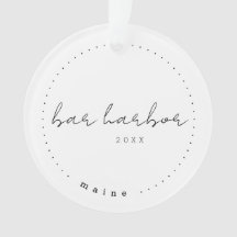 Pub Harbour Maine ME Travel United Stater Simple