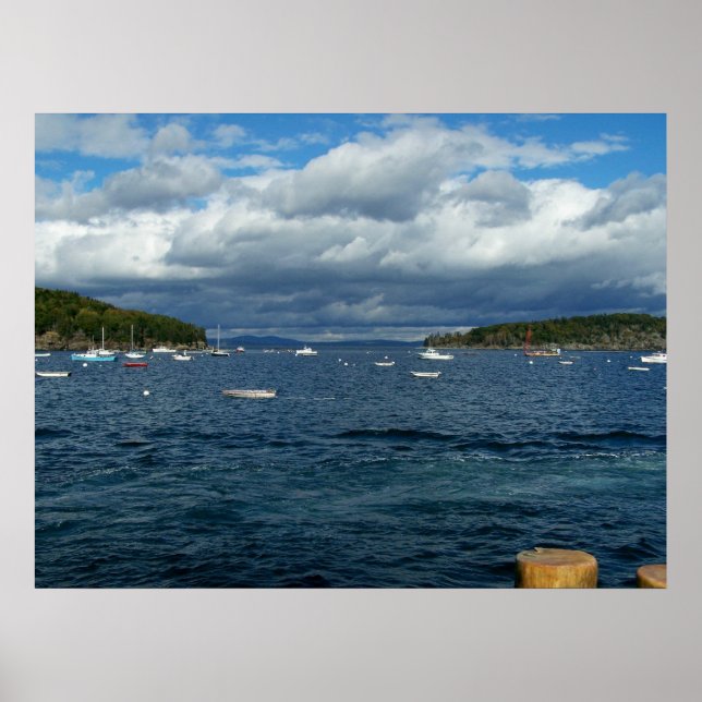 Pub Harbour Maine Poster (Framsidan)
