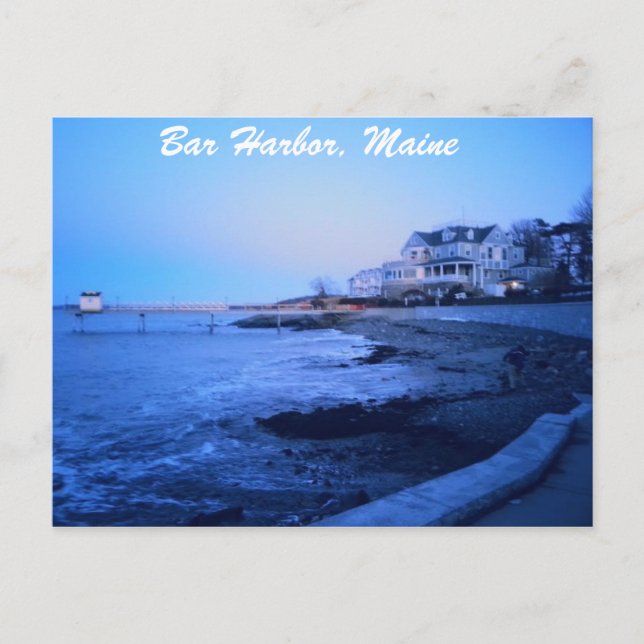 Pub Harbour, maine-postkort Vykort (Framsida)