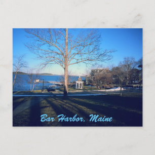 Pub Harbour, maine-postkort Vykort