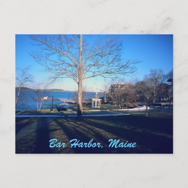 Pub Harbour, maine-postkort Vykort (Framsida)