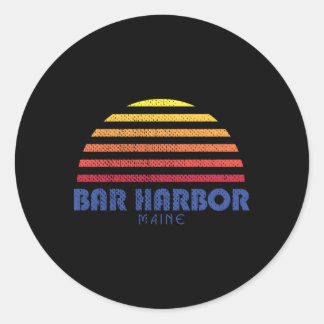 Pub Harbour Maine Pub Harbour Runt Klistermärke