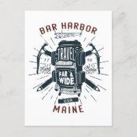 Pub Harbour Maine-ryggsäck Redar Retro Travel