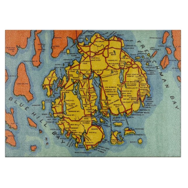 Pub Harbour - Mt Desert Island (Framsidan)