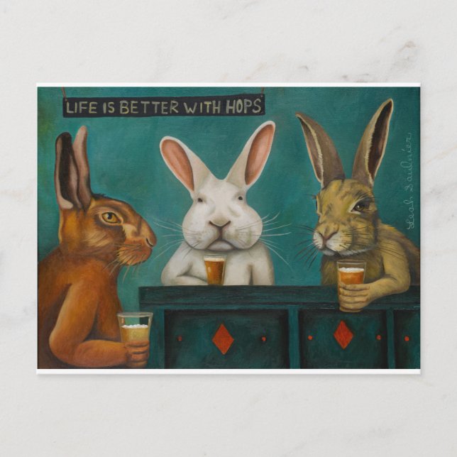 Pub Hopping Vykort (Framsida)