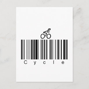 Pub-kodcykel Vykort