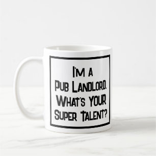 Pub Landlord Toppen Talent. Kaffe Mugg