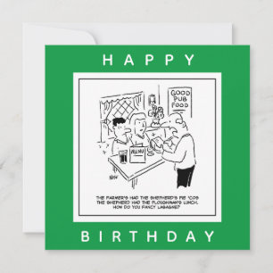 Pub Måltider och Pub Menu Tecknad Kort