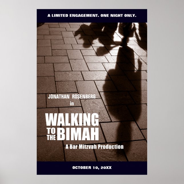 Pub Mitzvah Bimah Movie Poster (Framsidan)