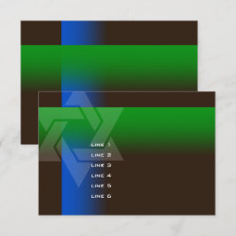 Pub Mitzvah Blue och Grönt om vilken Färg som hels Inbjudningar