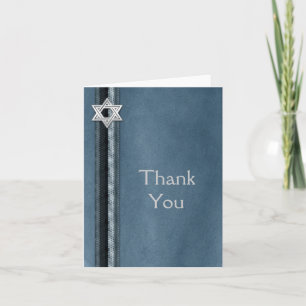 Pub Mitzvah Blue Stripe Tack Kort