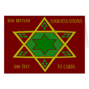 Pub Mitzvah, David Card-stjärna Hälsningskort