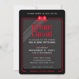 PUB MITZVAH - det moderna spelsystemet styr coolan Inbjudningar