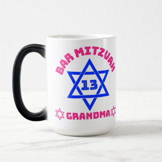 Pub Mitzvah Grandma Magisk Mugg