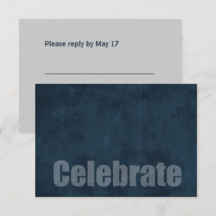 Pub Mitzvah Grunge Blue OSA kort