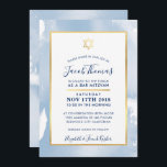PUB MITZVAH guld star smart blue water color inbju Inbjudningar<br><div class="desc">by kat masard >> kat@simplysweetPAPERIE.com << - - - - - - - - - - - - - - - - - - - - - - - - - - - - - - - - - - - - - - - - - - - - -...</div>