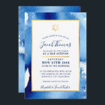 PUB MITZVAH guld star smart blue water color inbju Inbjudningar<br><div class="desc">by kat masard >> kat@simplysweetPAPERIE.com << - - - - - - - - - - - - - - - - - - - - - - - - - - - - - - - - - - - - - - - - - - - - -...</div>