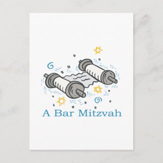 Pub Mitzvah Inbjudan Vykort