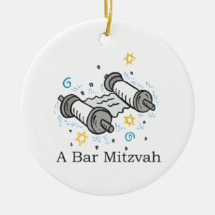 Pub Mitzvah Julgransprydnad Keramik