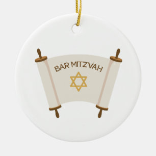 Pub Mitzvah Julgransprydnad Keramik
