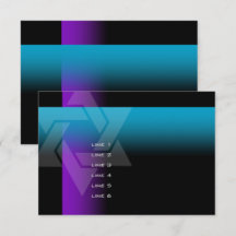 Pub Mitzvah Lila och turkos på valfri Färg