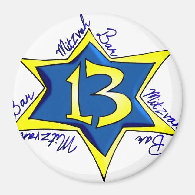 Pub MItzvah Magnet (Framsidan)