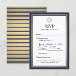 Pub Mitzvah Meal Options Sång Begär Blue Guld OSA Kort