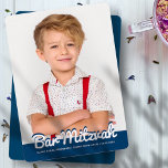 Pub Mitzvah Modern Anpassningsbar Photo Inbjudningar<br><div class="desc">Den här designen består av ett lekfullt kursivt skript som motverkas av enkel san serif-typografi. Denna utformning är modern och enkel. Lägg till bild bild. Finns här: http://www.zazzle.com/store/selectpartysupplies</div>