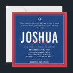 PUB MITZVAH, modern fotbollsblå QRCODE Inbjudningar<br><div class="desc">genom kat masard >> kat@simplysweetPAPERIE.com << CONTACT ME för anpassningsbar eller för att lägga till linjer i Hebrew Kärlek, men vill se vissa ändringar - ett annat färg-schema, produkt, foto eller anpassad för ett annat tillfälle - ingen oro kontaktar mig bara - jag är lycklig för att hjälpa till! -...</div>