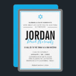 PUB MITZVAH, modern stjärnpojke aqua blue grått si Inbjudningar<br><div class="desc">genom kat masard >> kat@simplysweetPAPERIE.com << CONTACT ME för anpassningsbar eller för att lägga till linjer i Hebrew Kärlek, men vill se vissa ändringar - ett annat färg-schema, produkt, foto eller anpassad för ett annat tillfälle - ingen oro kontaktar mig bara - jag är lycklig för att hjälpa till! -...</div>